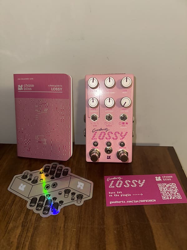 Chase Bliss Audio Lossy 2023 - Present - Pink | Reverb Chase Bliss Audio Lossy 2023 - Present - Pink | Reverb
