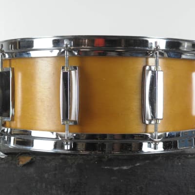 1980s Yamaha Recording Custom 5x14 Real Wood SD-055D Snare Drum image 6