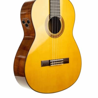 Yamaha CG-TA TransAcoustic Acoustic-Electric Classical Guitar - Natural image 2