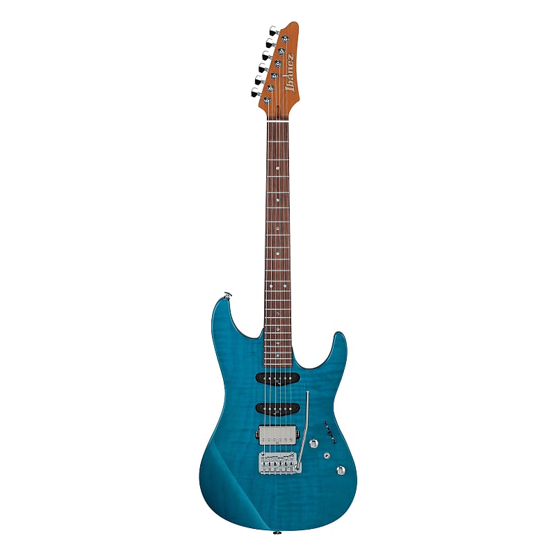 Ibanez Martin Miller MMN1-TAB AZ Signature Transparent Aqua Blue - Electric  Guitar | Reverb