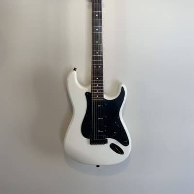 Charvel ST Custom HSS Strat style electric guitar  White with case for sale