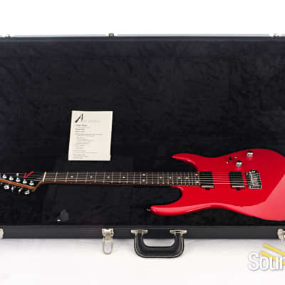 Anderson Angel Player Ferrari Red Electric Guitar #04-01-24N image 5