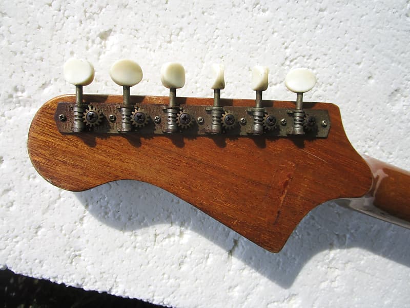 Splendor Guitar, 1960's, Japan, 3 Pu's, Cherryburst Finish