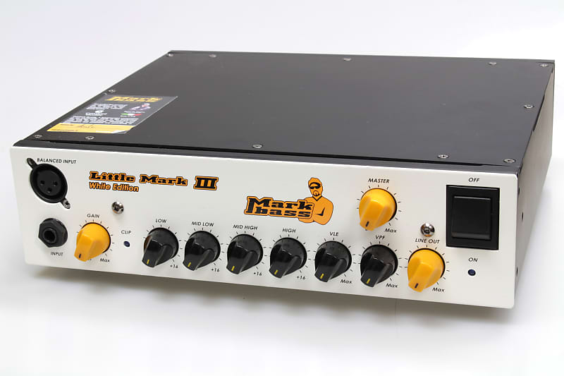MARK BASS( Little Mark Ⅲ White Edition ) Markbass Little Mark III White Edition | Reverb