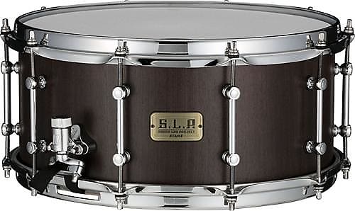 Tama 6.5" x 14" SLP G-Walnut Snare Drum (Used/Mint) image 1