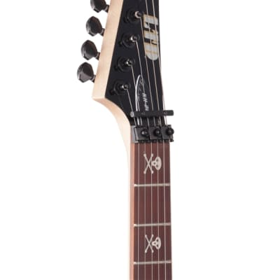 ESP LTD Kirk Hammett KH202 Left Handed Electric Guitar Black image 4