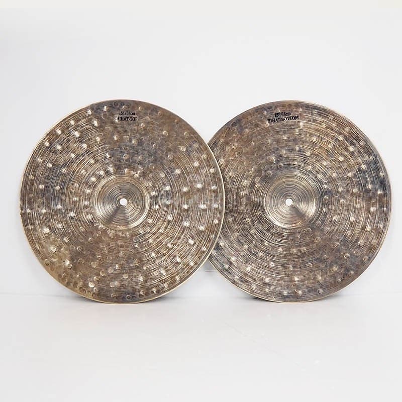 Turkish [USED]CAPPADOCIA Series HiHat 15 pair [TU-CP15H /Top:1284g  Bottom:1482g]