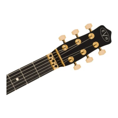 EVH Limited Star Series 6-String Electric Guitar With Tremolo (Stealth Black) image 5