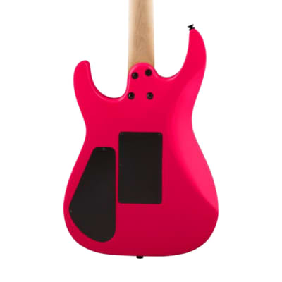Jackson FSR X Series Dinky DK2XR HH Electric Guitar, Laurel FB, Neon Pink image 4