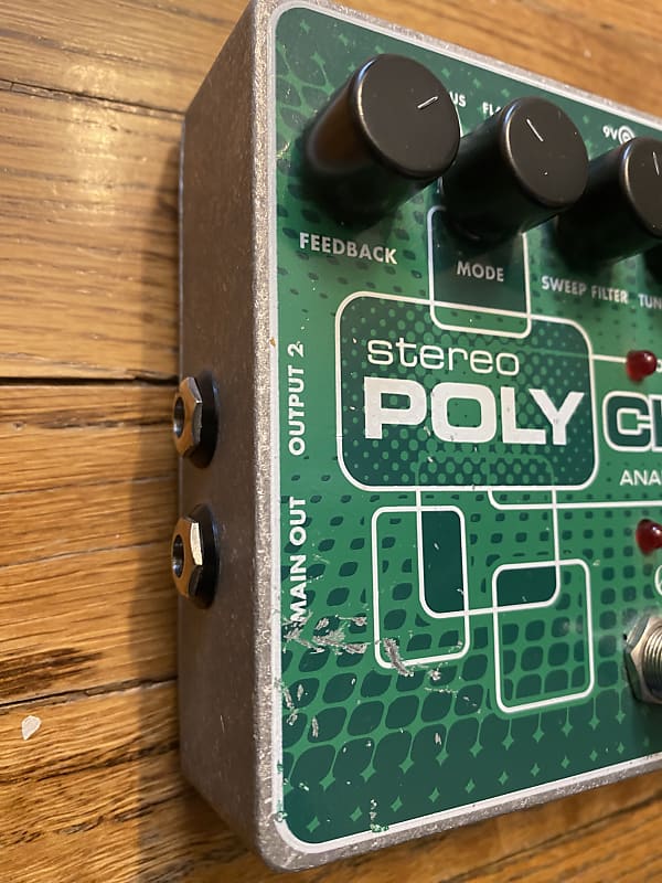 Electro-Harmonix Stereo Polychorus Analog Flange/Chorus Pedal | Reverb