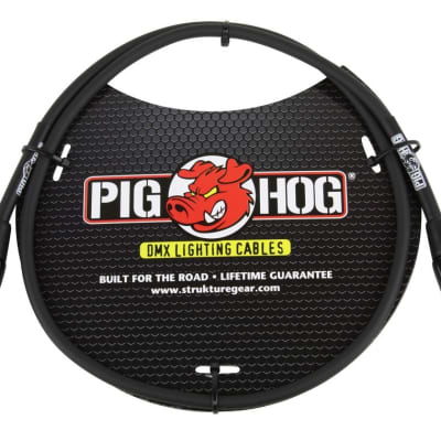 Pig Hog 3ft DMX Lighting Cable 3 Pin, PHDMX3 image 4