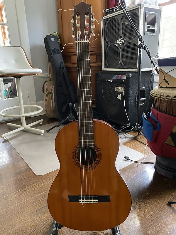 Yamaha cg-100a 3/4 scale Acoustic Guitar 1980s Natural | Reverb