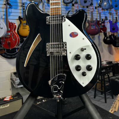 New 2023 Rickenbacker 360/12 12-String 360 Electric, Jetglo w/ OHSCase and Free Ship 756 image 2