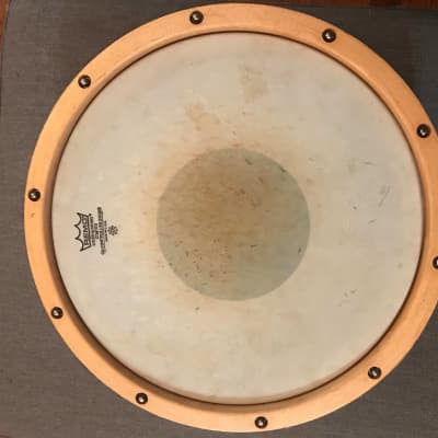 1971 Ludwig No. 400 Supraphonic 5x14" 10-Lug Aluminum Snare Drum with Pointed Blue/Olive Badge 1969 - 1979 - Chrome-Plated OBO image 18