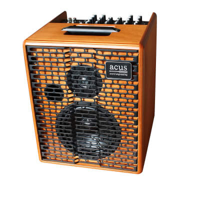Acoustic Amplifier - ACUS ONE 6T Wood - 4x channel (3x instrumental / independently controllable) for sale