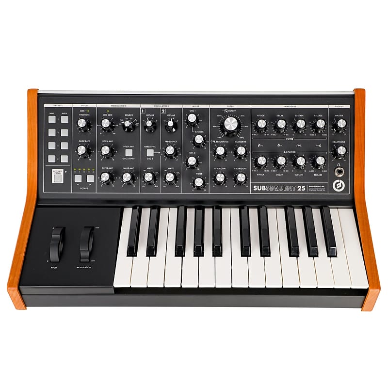 Moog Subsequent 25 Analog Synthesizer | Reverb