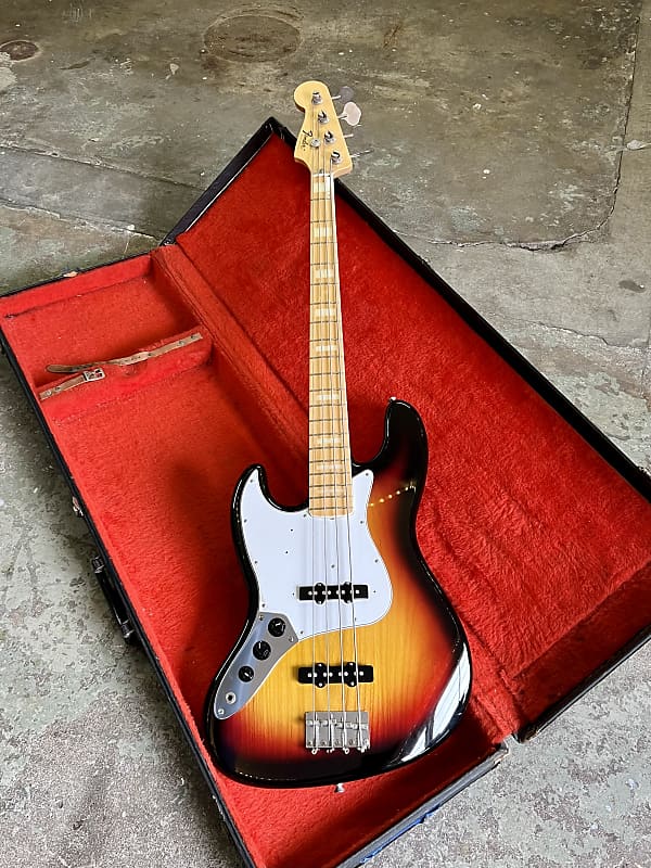 Fender JB-75 LH Jazz Bass Reissue Left-Handed MIJ | Reverb