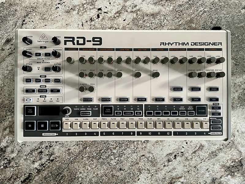 Behringer RD-9 Rhythm Designer 2021 - Present - Silver