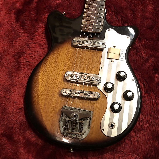 c.1960s Teisco MJ-2L MIJ Vintage Guitar 