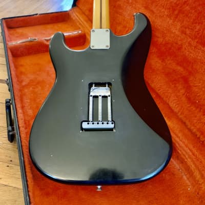 Fender ‘57 Stratocaster RI Blackie ST-57 original vintage crafted in cij mij japan strat image 10