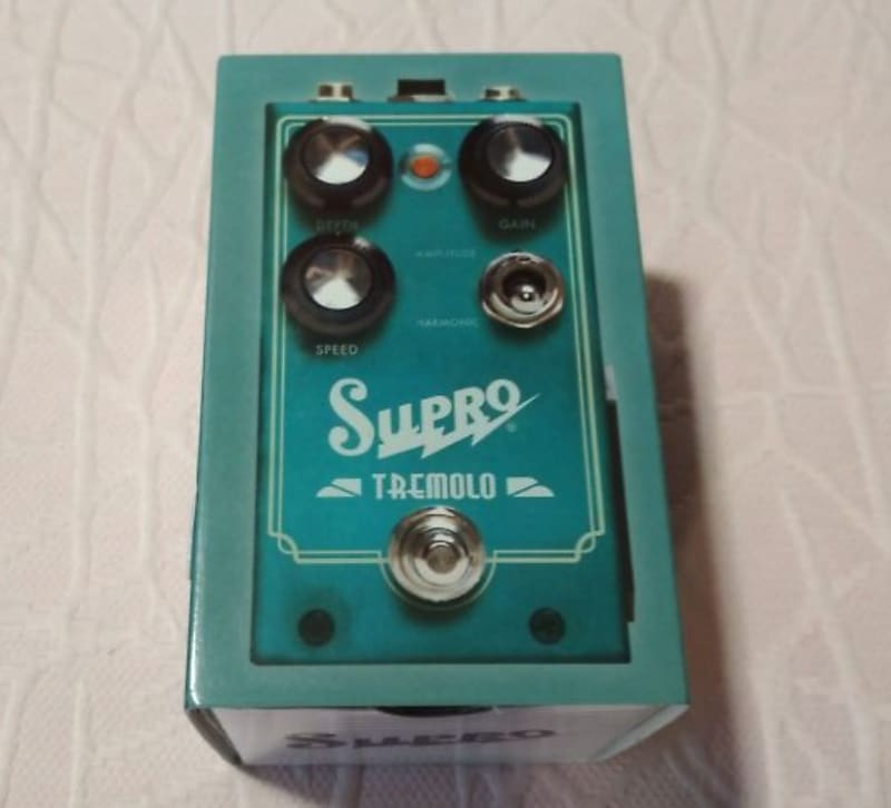 Supro 1310 Analog Harmonic Tremolo Pedal | Reverb UK