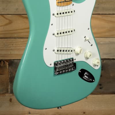 Fender Custom Shop '59 Dual-Mag Stratocaster Electric Guitar Aged Seafoam Green w/ Case image 1