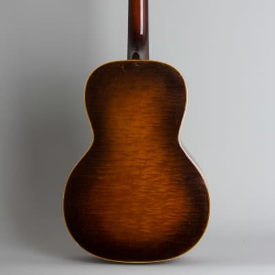 Oahu Jumbo  previously owned by Marc Ribot Flat Top Acoustic Guitar, made by Kay (1935), black hard shell case. image 2