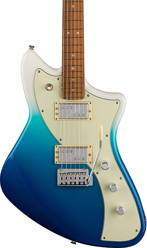 Fender Player Plus Meteora HH Electric Guitar, Pau Ferro FB, Belair Blue w/ Bag image 1