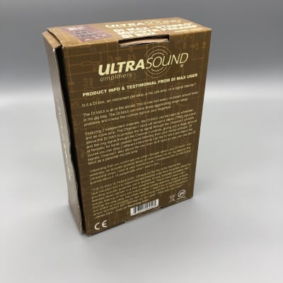 UltraSound Amplifiers Di Max 2 Channel Stereo Preamp Di Box (original box and paperwork) image 9
