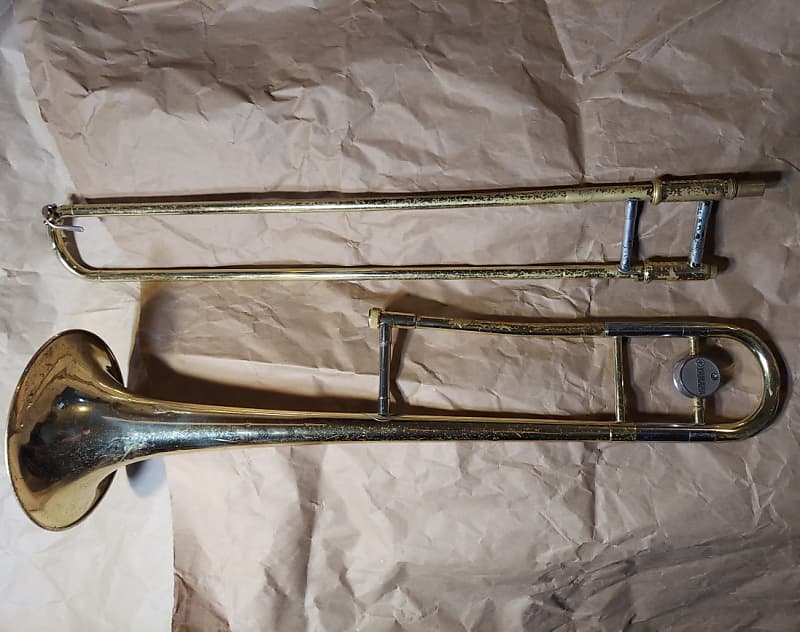 Yamaha YSL-354 Standard Trombone, Japan, Lacquered Brass