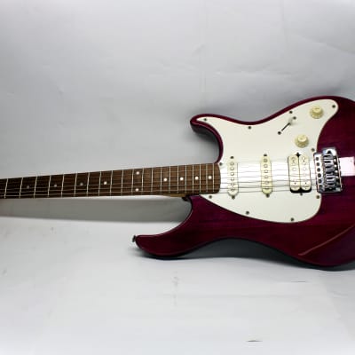 Peavey Raptor Plus HSS Electric Guitar Purple w/ White Pick Guard image 1