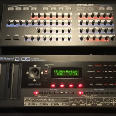 Roland Boutique Series D-05 Linear Synthesizer with D tronics DT-01 controller with Ultimate Patches image 1