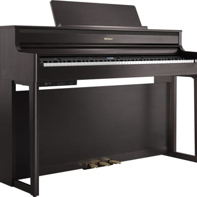 Roland HP704-DR-WS Digital Piano - Dark Rosewood with Stand