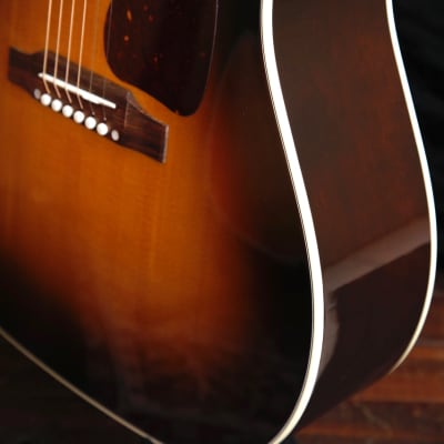 Gibson J-45 Standard Vintage Sunburst Acoustic-Electric Guitar image 9