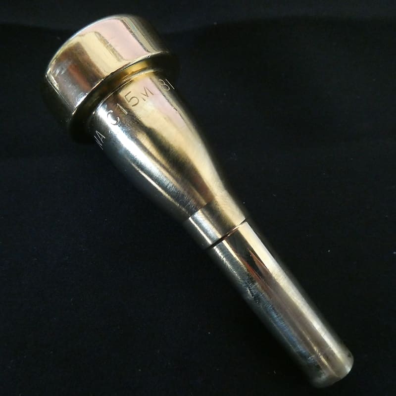Monette Prana C15M 81 Trumpet Mouthpiece in Gold Plate! Lot 130 image 1