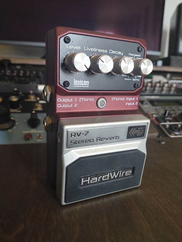 DigiTech Hardwire RV-7 Stereo Reverb