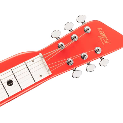 Gretsch G5700 Electromatic Lap Steel Guitar, Aluminum Nut, Tahiti Red image 5