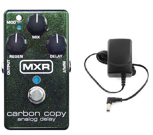 MXR Carbon Copy Analog Delay Guitar Effects Pedal M169 600ms Delay Time M-169 ( POWER SUPPLY ) image 1
