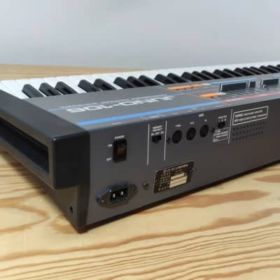 Roland Juno-106 61-Key Programmable Polyphonic Synthesizer 1984 - 1985 - Black + Original Box image 6