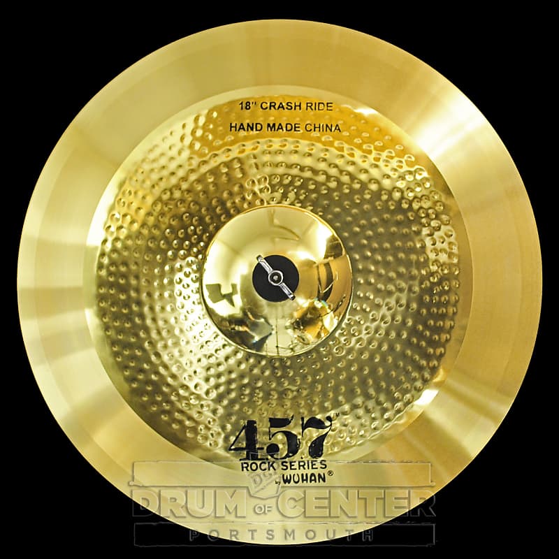 Wuhan 457 Rock Crash/Ride Cymbal 18" Reverb