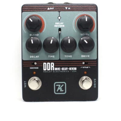 ギター Keeley DDR DRIVE-DELAY-REVERB Amazon.com: Keeley DDR Drive Delay and Reverb Pedal, Black