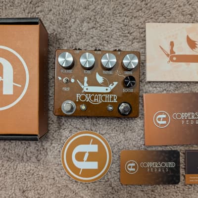 Reverb.com listing, price, conditions, and images for coppersound-pedals-foxcatcher