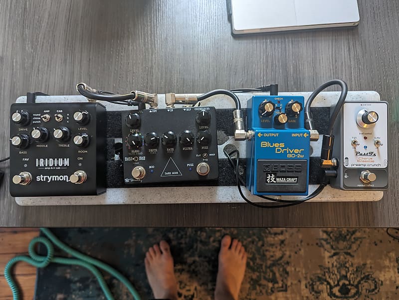 Strymon iridium loaded pedal board | Reverb Strymon iridium loaded pedal board | Reverb