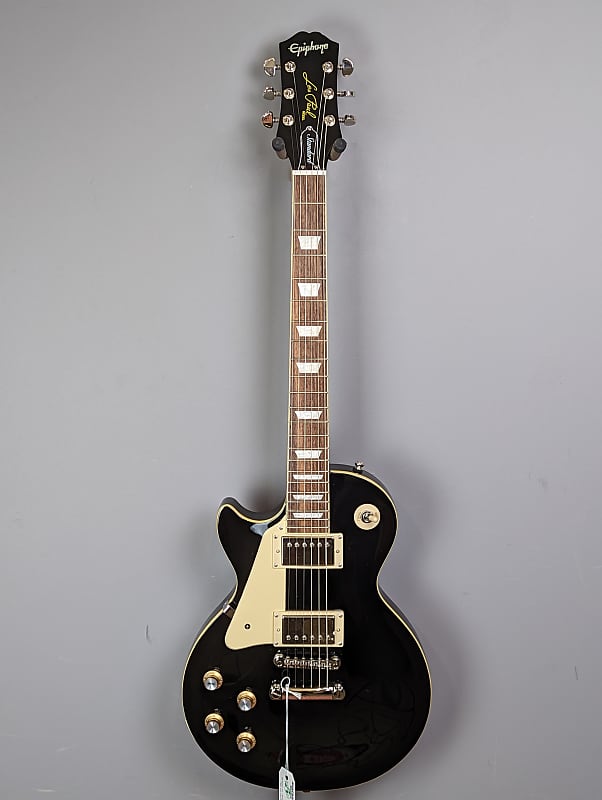 Epiphone les paul standard store ebony left handed