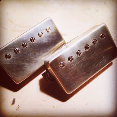 Sunday Handwound Pickups "Double-Raw PAF" Set, Hand Scatter Wound, Late-50's Spec Humbuckers image 1