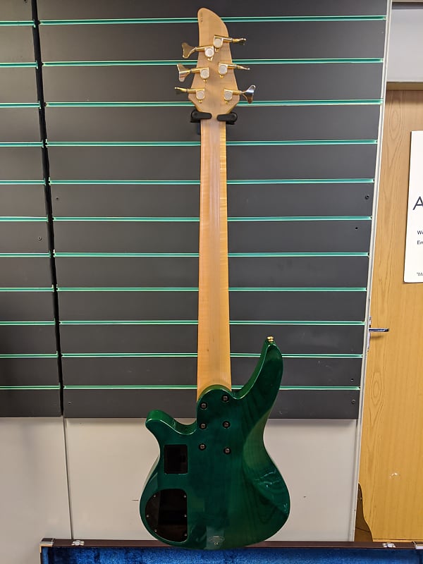 Yamaha RBX JM John Myung Signature 6 String Bass Turquoise