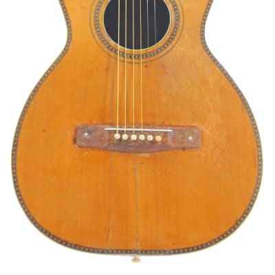 Washburn 0-size ~1920 - cool player with a big sound - similar to a Martin 0-28 - check video! image 2