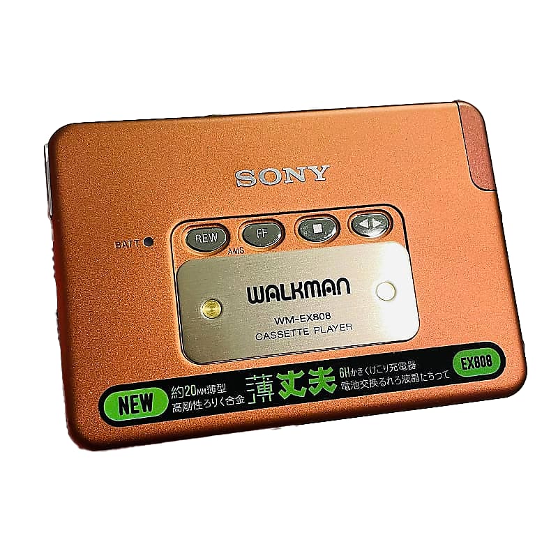 Sony WM-EX808G Walkman Portable Cassette Player (1993 - 1995) image 1