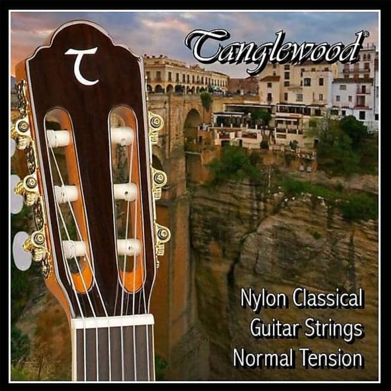 TIGER AC130-N | Classical Guitar strings - Normal Tension Nylon Strings |  Classical Guitar strings | Normal Tension Nylon Strings | Anti-rust