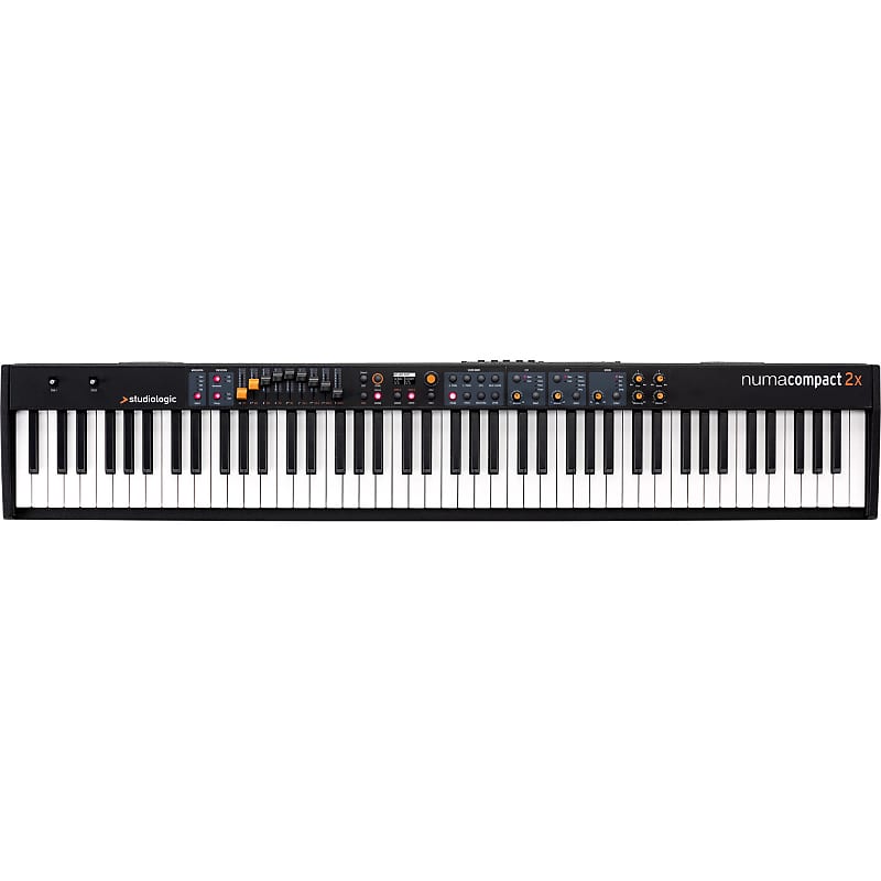 Studiologic numacompact 2x Numa Compact 2x 88-Key Semi-Weighted Keyboard